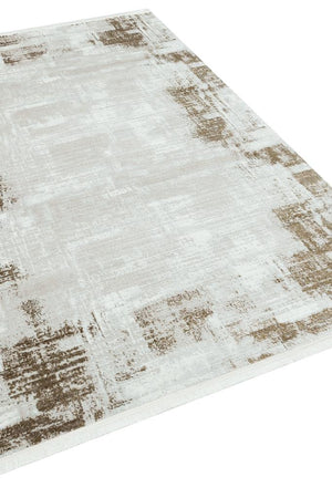 Vivaldi Mink Modern Living Room Rug 9722