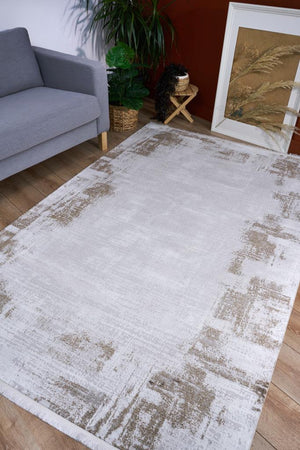 Vivaldi Mink Modern Living Room Rug 9722