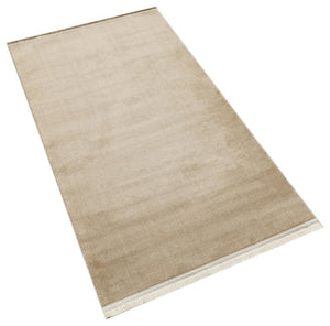 Yoga Washable Stain Proof Beige Kitchen Rug 5013