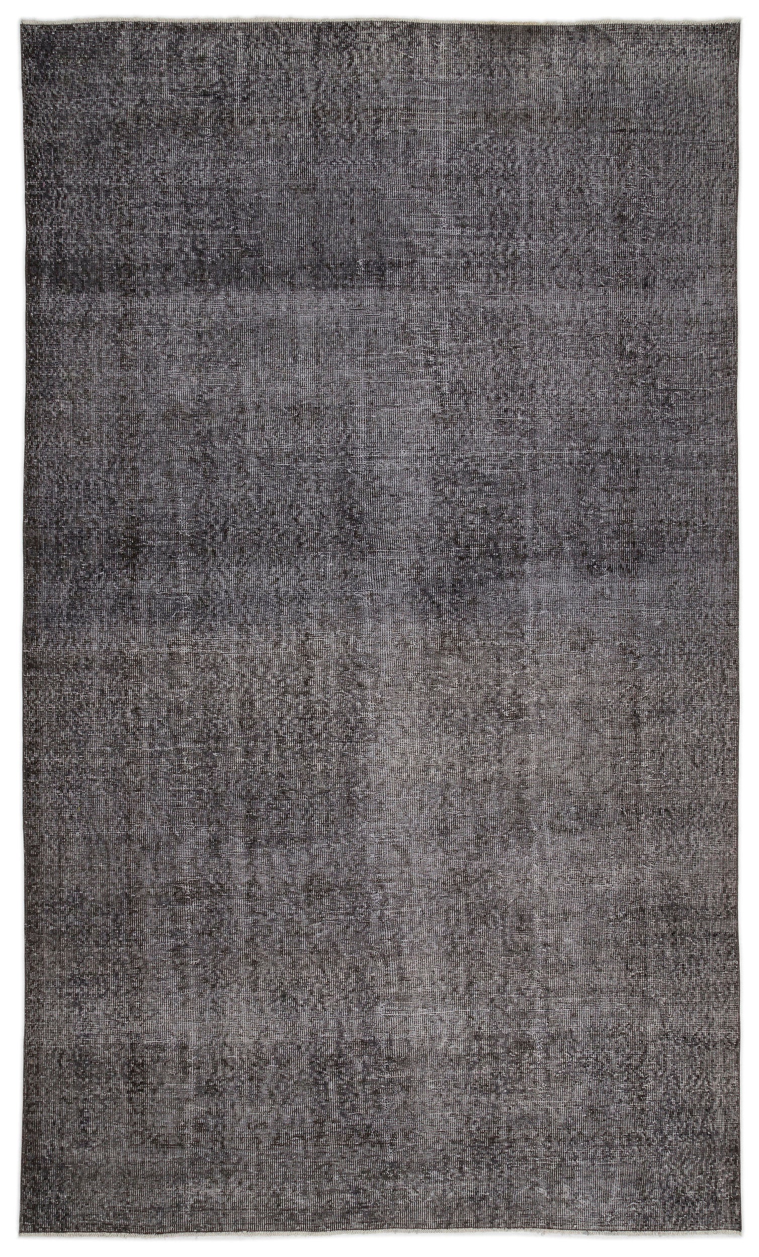 Gray Over Dyed Vintage Rug 6'5'' x 10'7'' ft 195 x 322 cm - Unique Rug Store