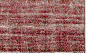 Naturel Over Dyed Vintage Rug 5'7'' x 9'1'' ft 171 x 276 cm