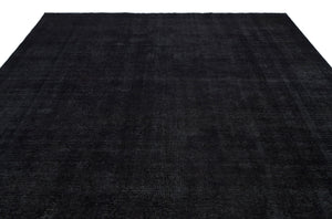 Gray Over Dyed Vintage XLarge Rug 9'11'' x 12'9'' ft 301 x 388 cm