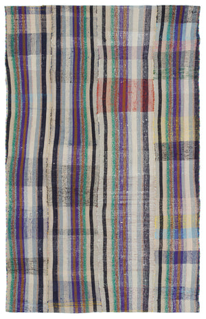 Chaput Over Dyed Kilim Rug 4'10'' x 7'7'' ft 147 x 230 cm