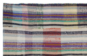 Chaput Over Dyed Kilim Rug 4'10'' x 7'7'' ft 147 x 230 cm