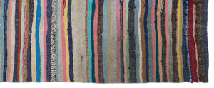 Chaput Over Dyed Kilim Rug 3'10'' x 9'7'' ft 117 x 293 cm