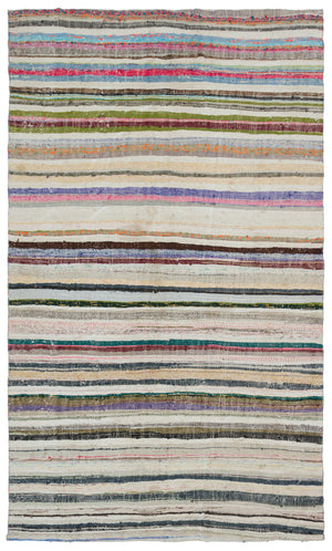 Chaput Over Dyed Kilim Rug 5'10'' x 9'8'' ft 179 x 295 cm