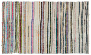 Chaput Over Dyed Kilim Rug 5'10'' x 9'8'' ft 179 x 295 cm