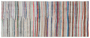 Chaput Over Dyed Kilim Rug 3'10'' x 9'2'' ft 116 x 280 cm