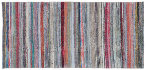 Chaput Over Dyed Kilim Rug 4'6'' x 9'7'' ft 137 x 292 cm