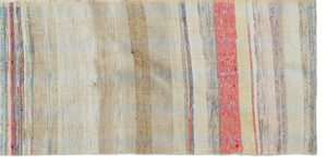 Chaput Over Dyed Kilim Rug 4'8'' x 9'7'' ft 142 x 291 cm