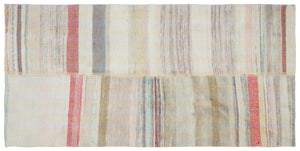 Chaput Over Dyed Kilim Rug 4'8'' x 9'7'' ft 142 x 291 cm