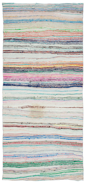 Chaput Over Dyed Kilim Rug 4'7'' x 9'8'' ft 140 x 294 cm