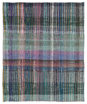 Chaput Over Dyed Kilim Rug 5'10'' x 4'9'' ft 177 x 145 cm