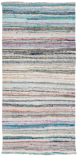 Chaput Over Dyed Kilim Rug 4'10'' x 9'8'' ft 147 x 294 cm