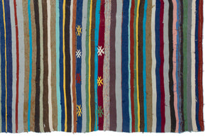 Chaput Over Dyed Kilim Rug 5'9'' x 9'5'' ft 174 x 287 cm