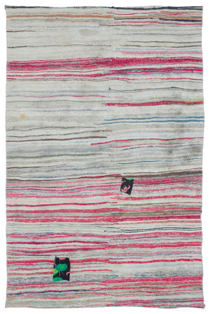 Chaput Over Dyed Kilim Rug 5'1'' x 7'9'' ft 155 x 235 cm