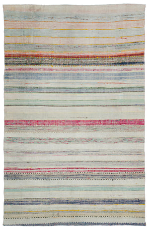 Chaput Over Dyed Kilim Rug 6'5'' x 9'9'' ft 195 x 298 cm