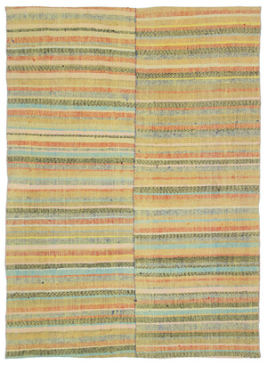 Chaput Over Dyed Kilim Rug 5'10'' x 8'2'' ft 178 x 250 cm