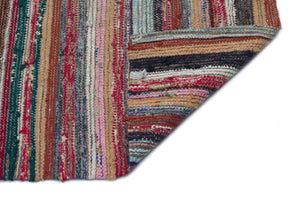 Chaput Over Dyed Kilim Rug 5'8'' x 8'4'' ft 173 x 253 cm