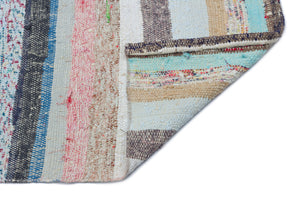 Chaput Over Dyed Kilim Rug 3'0'' x 9'1'' ft 92 x 276 cm