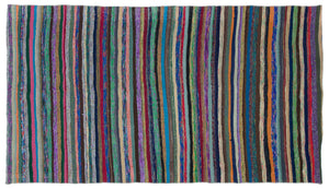 Chaput Over Dyed Kilim Rug 5'3'' x 9'2'' ft 159 x 280 cm