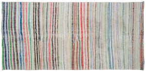 Chaput Over Dyed Kilim Rug 5'3'' x 10'10'' ft 161 x 331 cm