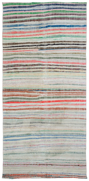 Chaput Over Dyed Kilim Rug 5'3'' x 10'10'' ft 161 x 331 cm