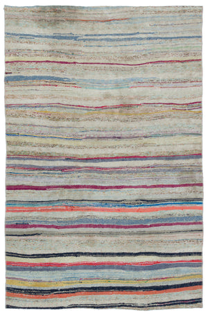 Chaput Over Dyed Kilim Rug 4'11'' x 7'7'' ft 151 x 230 cm