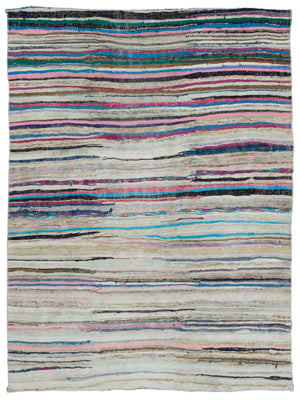 Chaput Over Dyed Kilim Rug 5'11'' x 7'12'' ft 180 x 243 cm