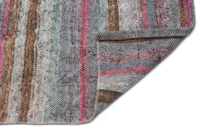 Chaput Over Dyed Kilim Rug 4'3'' x 8'2'' ft 130 x 250 cm