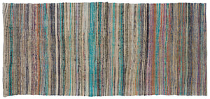 Chaput Over Dyed Kilim Rug 5'3'' x 11'3'' ft 161 x 343 cm