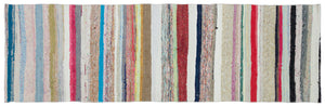 Chaput Over Dyed Kilim Rug 3'1'' x 10'0'' ft 94 x 305 cm