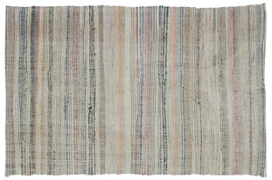 Chaput Over Dyed Kilim Rug 5'5'' x 8'4'' ft 164 x 254 cm