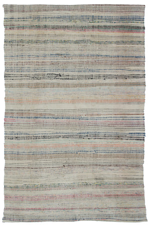 Chaput Over Dyed Kilim Rug 5'5'' x 8'4'' ft 164 x 254 cm