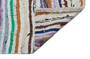 Chaput Over Dyed Kilim Rug 4'2'' x 8'9'' ft 128 x 266 cm