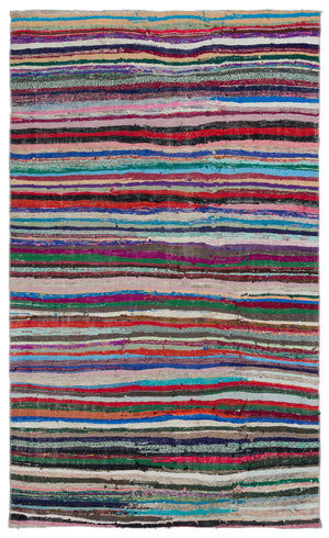 Chaput Over Dyed Kilim Rug 4'8'' x 8'0'' ft 142 x 244 cm