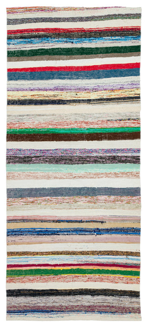 Chaput Over Dyed Kilim Rug 4'9'' x 10'11'' ft 144 x 332 cm