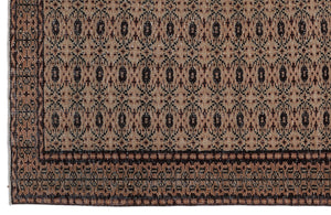 Naturel Over Dyed Vintage Rug 5'7'' x 9'0'' ft 171 x 275 cm